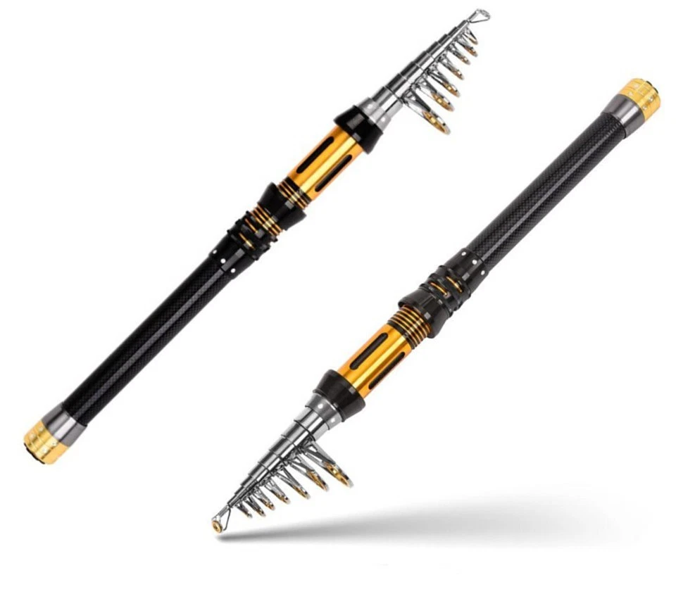 Telescopic Carbon Fiber Rods Spinning Fishing Rods Poles Fishing Pole Rock Carp
