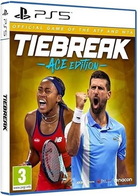 Tiebreak ACE Edition PS5 – Jeu officiel ATP/WTA Tennis Neuf - Photo 1/4