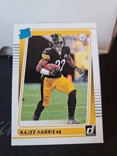Najee Harris Rated Rookie RC 2021 Donruss Football Card #259 Pittsburgh Steelers