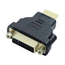 DVI to HDMI Adapter Female to Male Converter for Computer Monitor Bi-Directio...