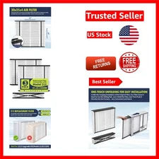 3 Pack MERV 13 Air Filter for AprilAire Purifiers | 20x25x4 Replacement Filters