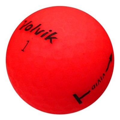 Volvik Vivid Red AAA (3A) Golf Balls - 72 Pack