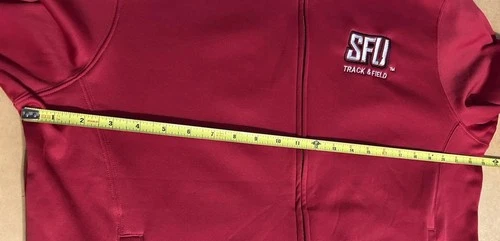 Saint Francis University Track And Field SFU Full Zip Jacket Men Medium Red image 13