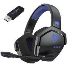 Wireless Gaming Headset with Mic for Ps5 Ps4 PC, Zero Interference, 100-Hour ...