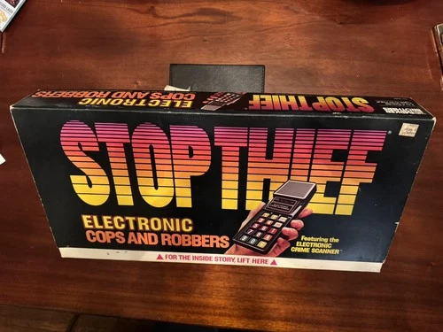 VTG 1979 Stop Thief Board Game by Parker Brothers 100% Complete Scanner Works
