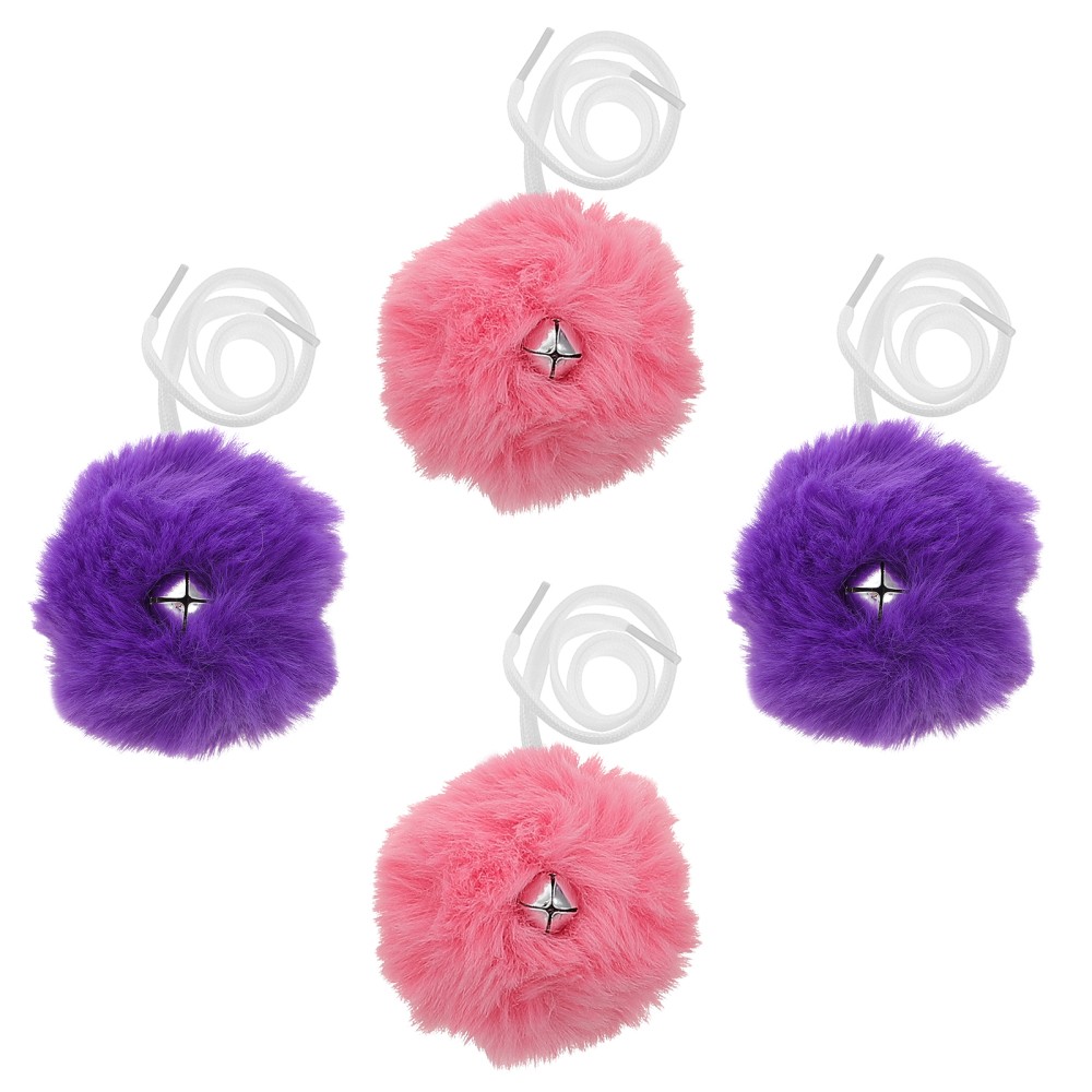 APL 2 Paia Lacci per Pattini Bambini Roller Decorazione Accessori Pattini Poms Lacci per Scarpe