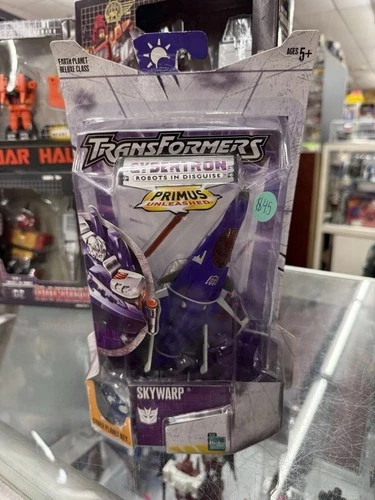 Vintage Transformers Cybertron 🛩 Skywarp Deluxe Class Earth Planet 2005