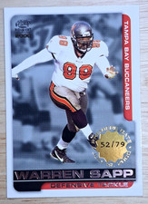 Warren Sapp /79 🚀2000 Pacific Paramount - Premiere Date - Buccaneers