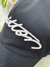 Louis Vuitton Signature Baseball Cap Black Cotton M5149L Size S Hat