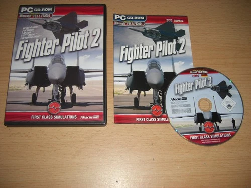 FIGHTER PILOT 2 Pc Cd Rom Add-On Flight Simulator 2004 & X FS2004 FSX