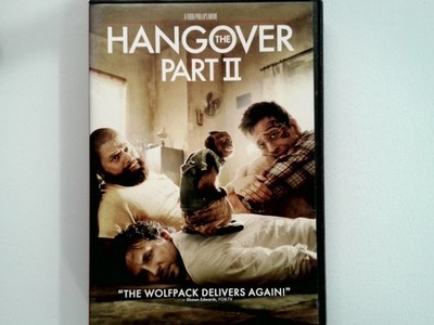 The Hangover Part II DVD 2011 Widescreen Todd Phillips Cooper Galifianakis Gag