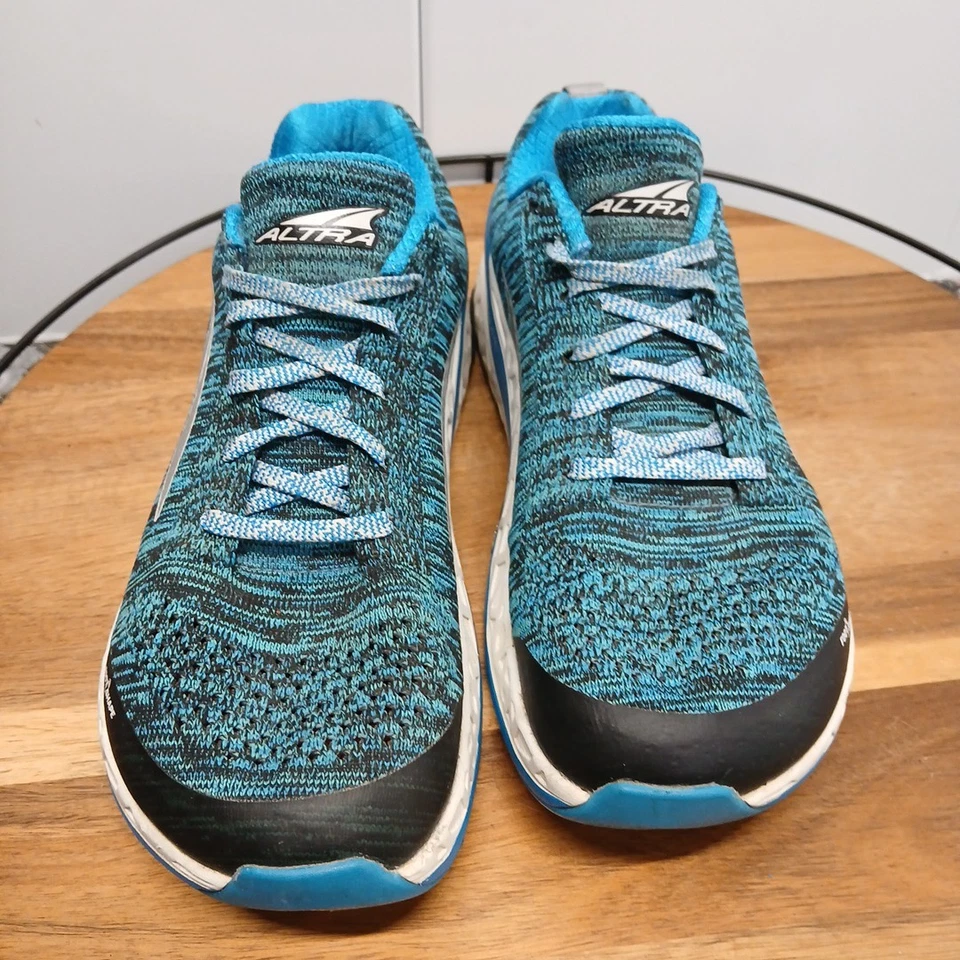 Tenis/gimnasio para correr Altra para dama 9,5 Paradigm 4,0 azul plateado AFW1848G-4 Foto 3 de 4