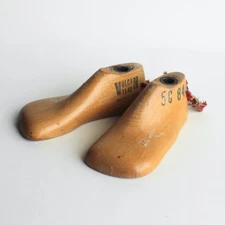 VINTAGE Childrens VULCAN 840 Shoe Mold Set Factory Industrial PAIR 5C