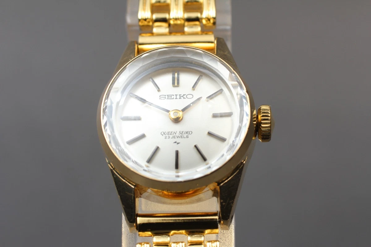 Reloj para mujer vintage 1968 casi como nuevo Seiko Queen 1020-0010 23J...