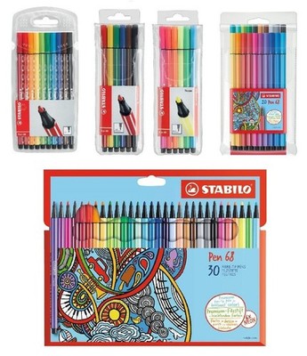 Stabilo Filzstifte Farbstifte Malstifte Sets Auswahl Schule Malen NEU z.B.6806