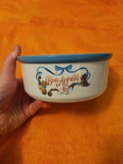 Disney Store The Aristocats Ann Shen Collection Large Pet Dog Cat Bowl