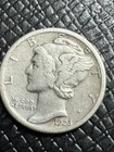 1923-s Mercury Dime, Better Date, Better Condition, Free Shipping