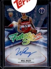 2025 Topps Chrome Will Riley Future Stars Autographs (RAW)