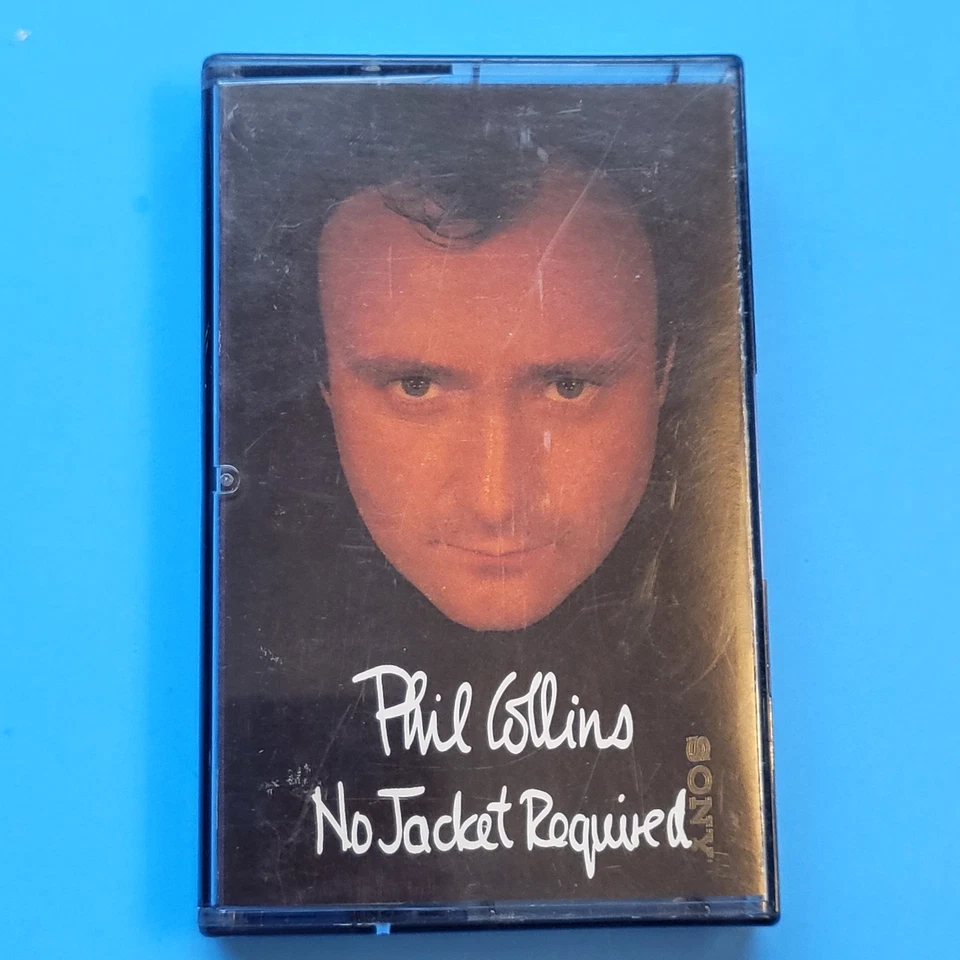 Phil Collins and Genesis Cassette Tape Lot of 4 No Jacket Required Pop Rock - Image 4 of 4