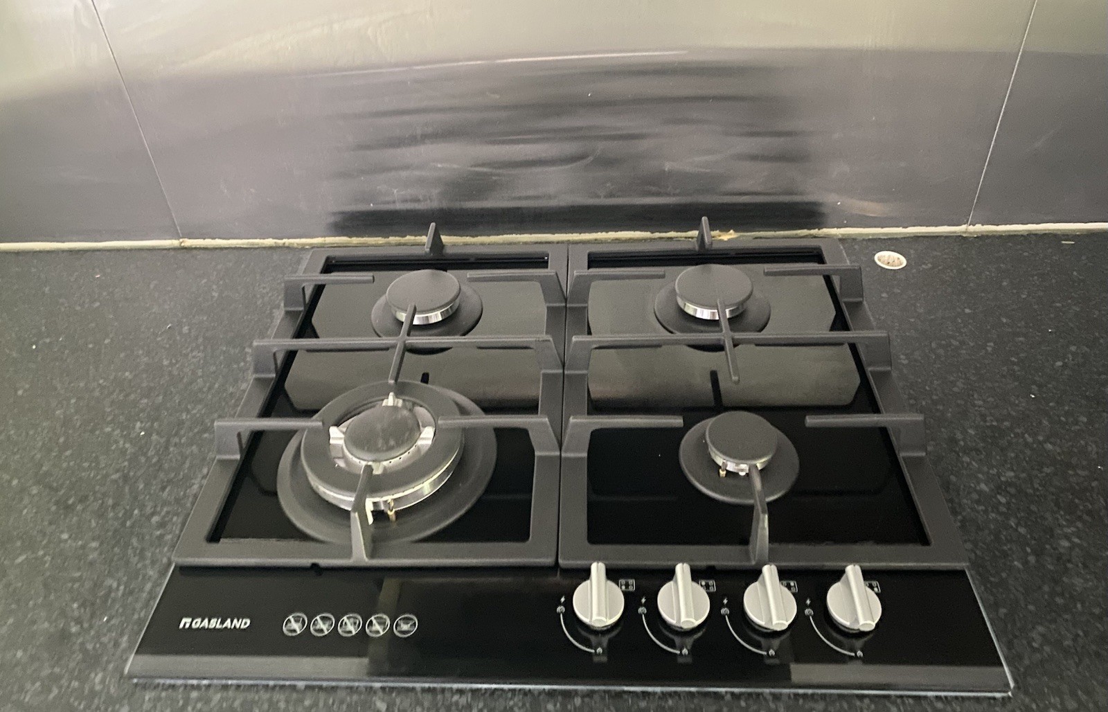 Gasland 60cm Gas Cooktop 4 Burner Stainless Steel Heavy Duty NG LPG Stove Knobs — image 3