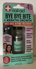 Nail-Aid BYE BYE BITE + Keratin Growth Anti Biting Treatment 0.5 Oz