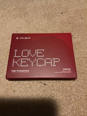 ATK High Transparency Love Keycaps Neu