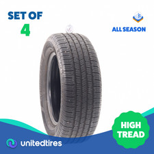 Set Of 4 Used 22560r16 Goodyear Reliant All-season 98h - 8.5-932 Set Of 4 Used 22560r16 Goodyear Reliant All-season 98h - 8.5-932