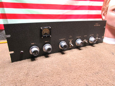 ESTATE* UNKNOWN VINTAGE TUBE PREAMP HOMEBREW? "AUDIO PRE-AMPLIFIRE" RACK MOUNT