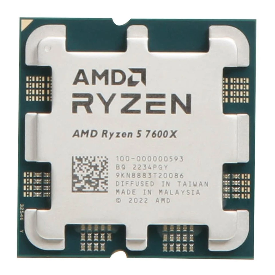 ⚡AMD Ryzen 5 7600X 6-Core 12-Thread 4.7GHz Socket AM5 Raphael ⚡ Boxed Processor - Image 3 of 4