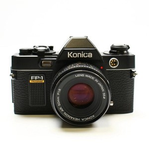 Konica FP-1 Program 35mm Film Camera With 50mm F1.8 Hexanon Prime Lens -JB 2217-