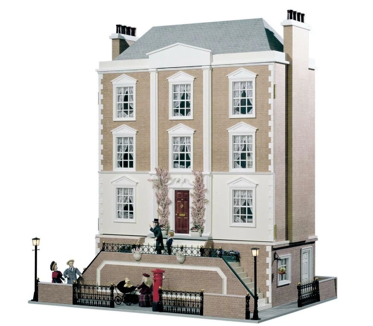 Montgomery Hall Dolls House Basement Unpainted Flat Pack Kit 1