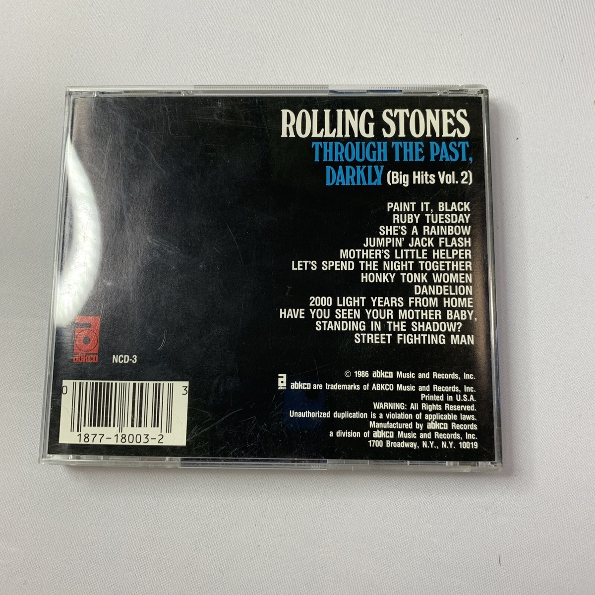 Rolling Stones Through thePastDarkly ドイツ Amazon.com: Through The Past, Darkly (Big Hits Vol. 2)[UK
