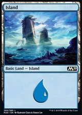 MTG Magic the Gathering Island (266/357) Core Set 2020 LP