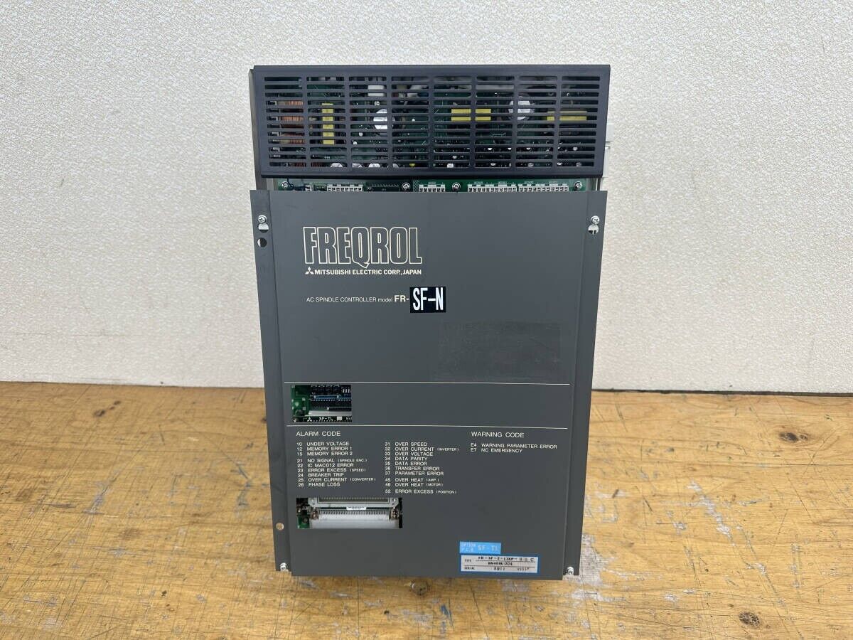 MITSUBISHI FR-SF-2-11KP-HBC Spindle Drive Controller FR-SF-N MITSUBISHI FR-SF-2-11KP-HBC Spindle Drive Controller FR-SF-N