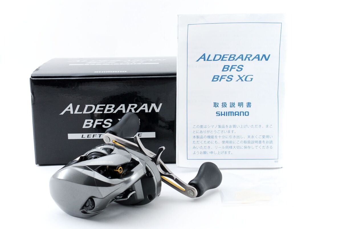 🌟Excellent+5🌟 Shimano 16 Aldebaran BFS XG Left Baitcast Reel W