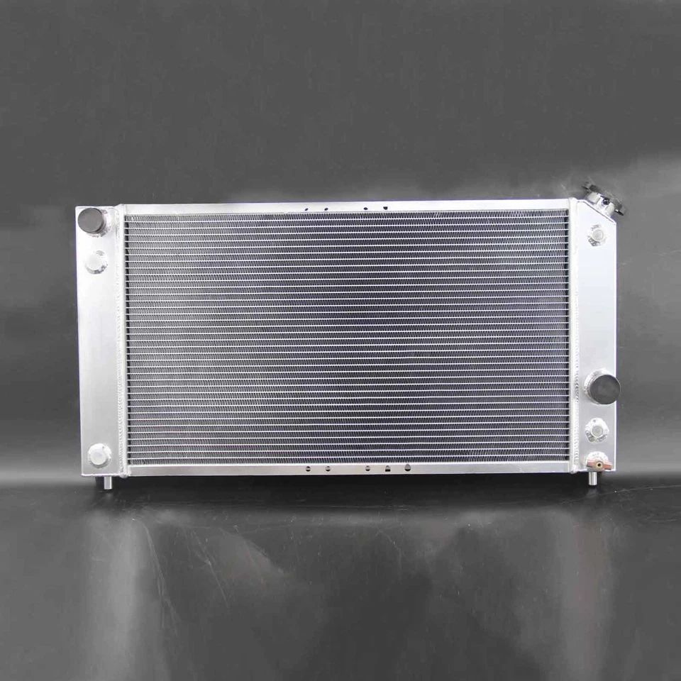 Radiador de aluminio apto para Chevrolet GMC Blazer 4.3L V6 Jimmy 96-04 Bravada 1826 3 filas Foto 3 de 4