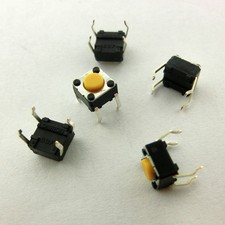 100PCS OMRON B3F-1002 1.47N 6*6*4.3 Tactile Switch 6x6x4.3mm original
