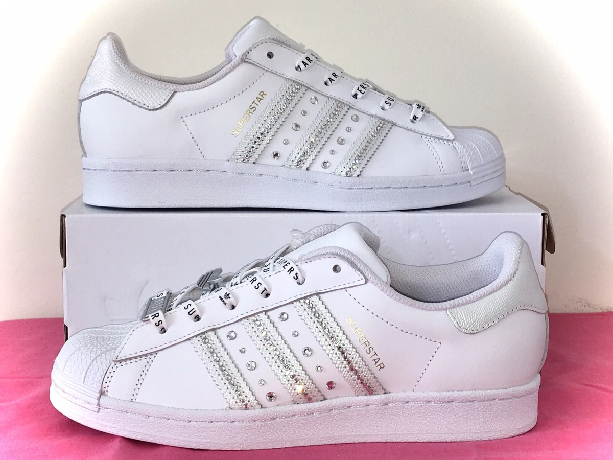 Bling Women's Adidas Shoes w/ Swarovski Crystals Originals