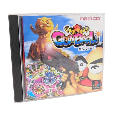 Jeu Gunbarl Point Blank 2 Pour PlayStation 1 - Version Japonaise, Bon état, Jeu Light Gun