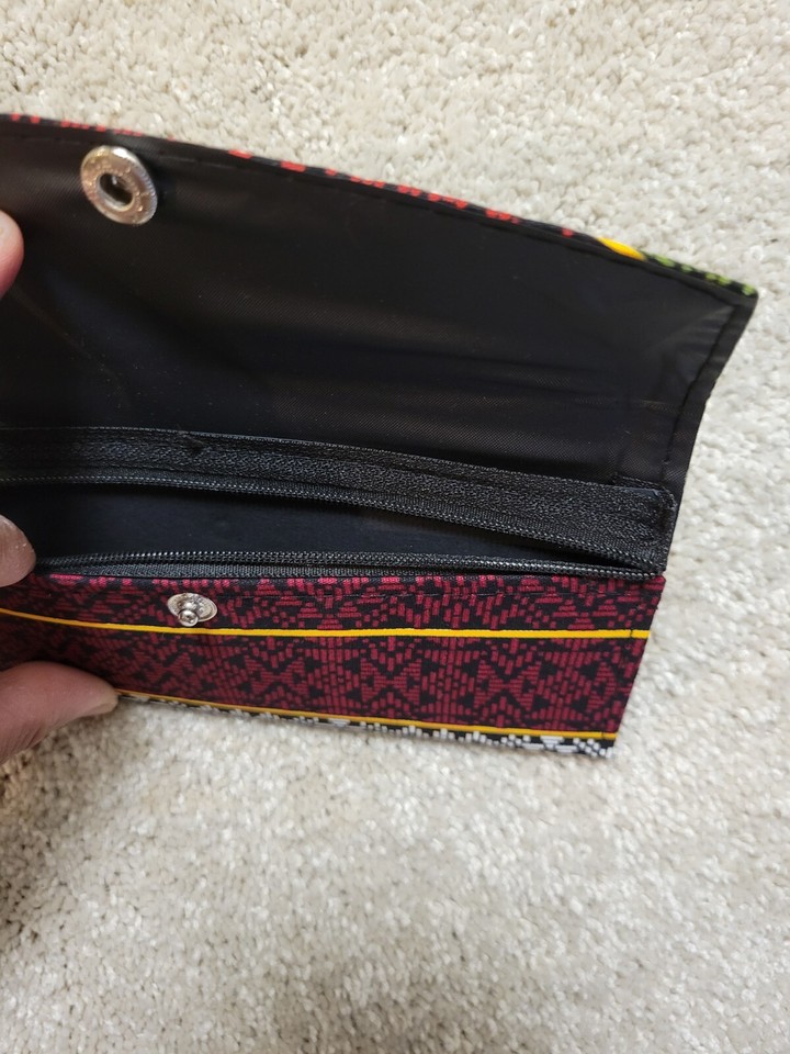 Souvenir Philippines Batik Wallet Womens Handmade Snap Closure eBay