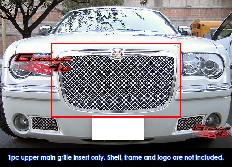 Fits Chrysler 300/300C Stainless Steel Mesh Grille 05-10 | eBay