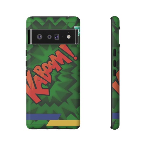 Phone Case, iPhone 16, Samsung Galaxy S24, S25, Green Kaboom Rookie - Picture 164 of 255