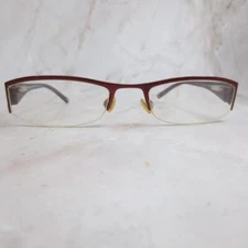 Kenneth Cole Reaction Eyeglasses Frame KC0632-387 Unisex Red Half Rim 50-18-130