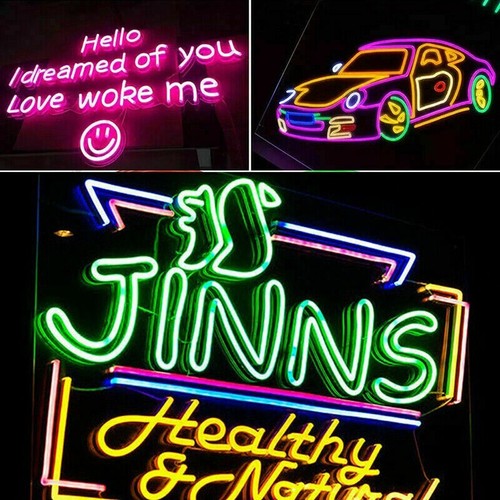 12V 16.4ft Flexible RGB LED Strip Light Outdoor Waterproof Neon Silicone Lights - Picture 7 of 15