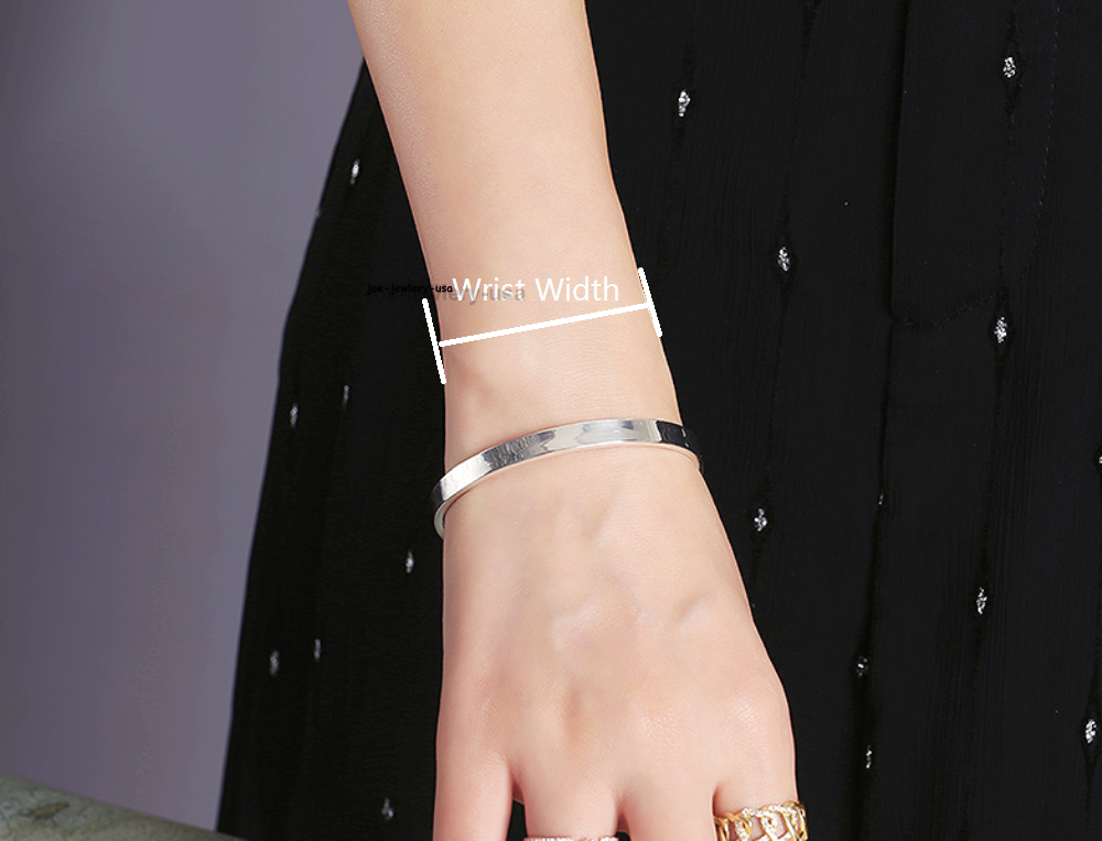 BLESS N°22 WATCH BANGLE SILVER Amazon.com: 999 Sterling Silver Bangle Bracelet for Women