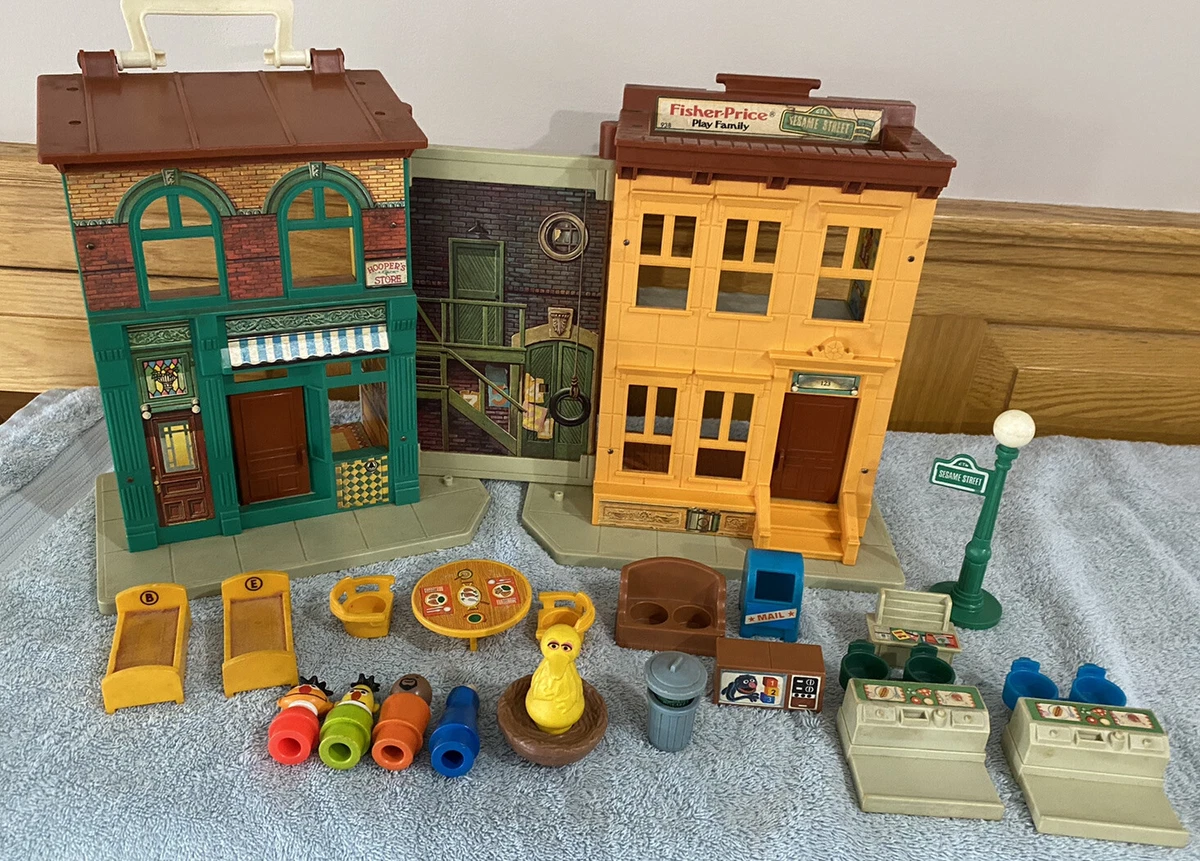 Fisher price play family sesame cheap street