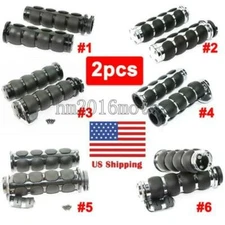 1" Handlebar Hand Grips For Yamaha V Star 1300 1100 950 650 XVS Custom Classic