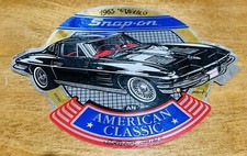 Vintage Snap On Tools American Classic 63 Vette Foil Decal Sticker Old Stock Vintage Snap On Tools American Classic 63 Vette Foil Decal Sticker Old Stock