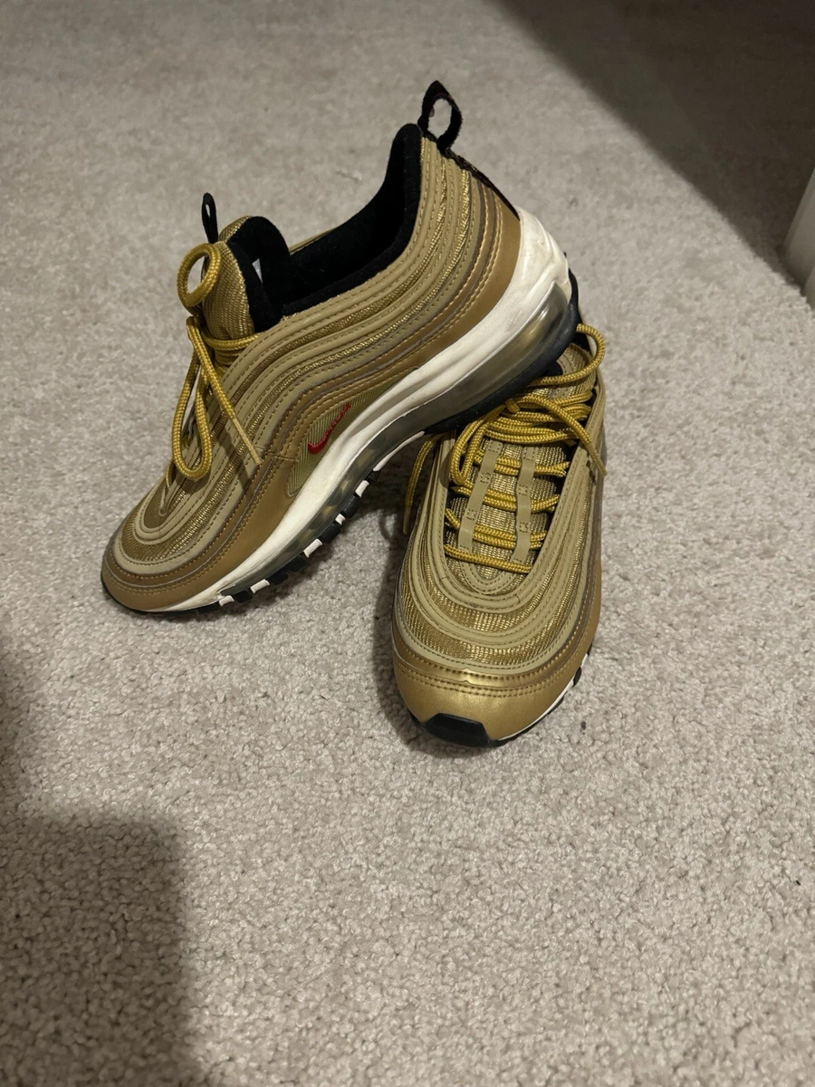 Preços baixos em Nike Air Max 97 OG QS Metallic Gold W | eBay