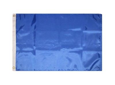 2x3 Solid Dark Navy Blue Advertising Marketing 210D Nylon Flag 2'x3' 2 clips